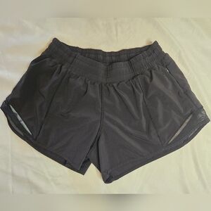 🖤 Lululemon Hotty Hot High-Rise Lined Shorts | Black | Med